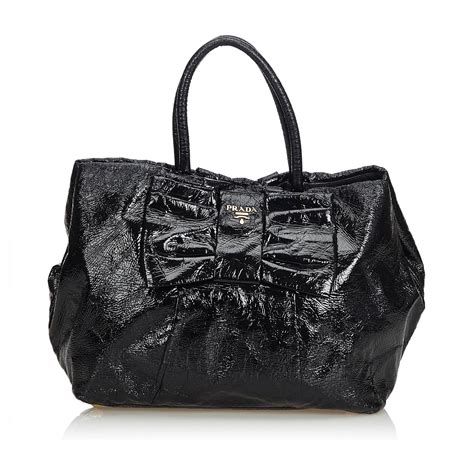 prada patent leather bag|prada leather bag vintage.